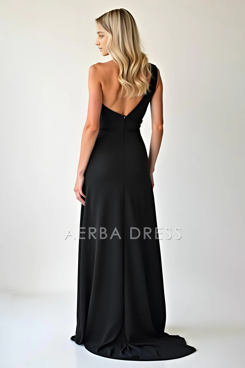 AERBA DRESS Formal Wear Dresses Elegant Mermaid Sheath One Shoulder Fashion Long With Slit Prom Dress