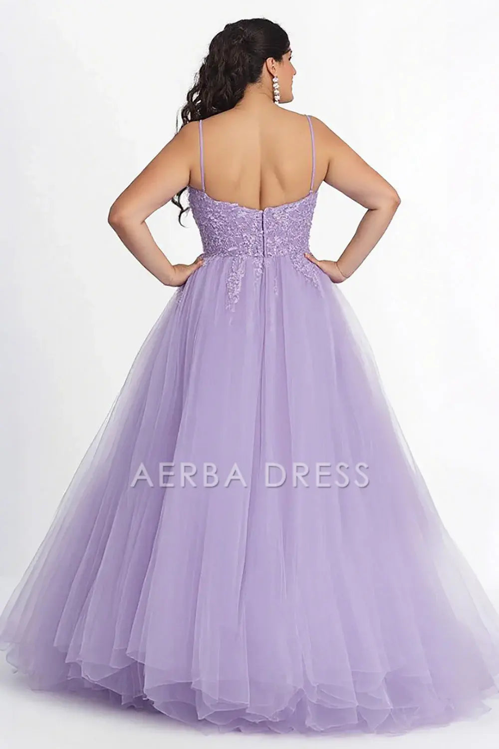 AERBA DRESS Formal Wear Dresses A Line Spaghetti Straps Long With Appliques Gorgeous Prom Dress