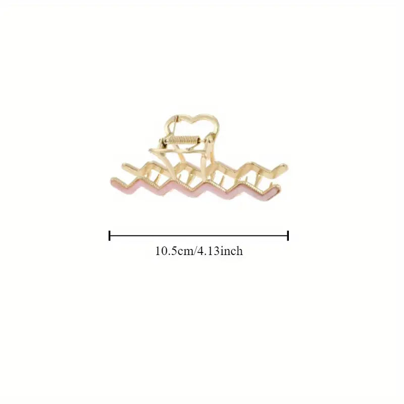 6pcsExquisite Stylish Hair Clips For Girls, Perfect Hair Accessories For Parties Holidays Daily Use