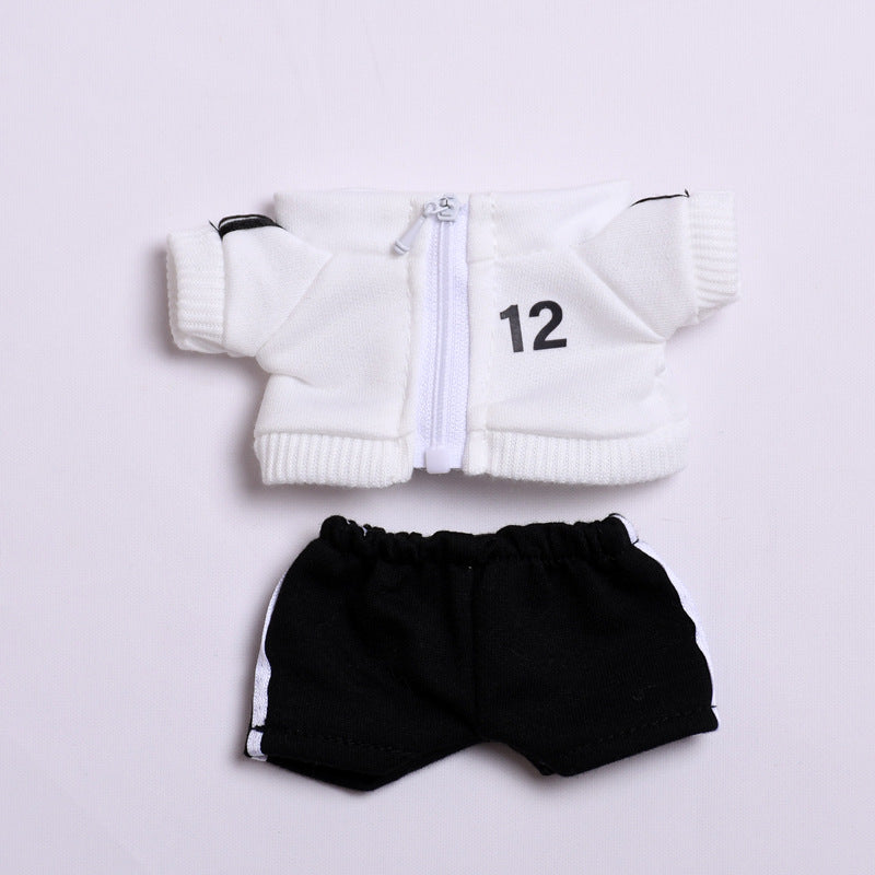 Handmade Labubu set can be paired with Labubu V1 Macaron and V2 seat sportswear set outerwear vinyl LABUBU baby clothes (excluding dolls)