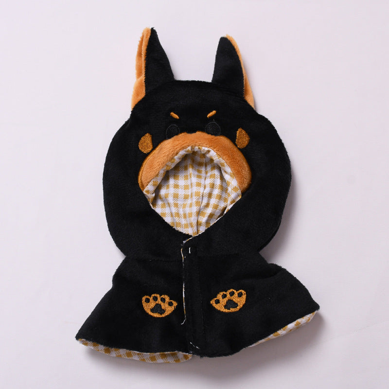 Handmade Labubu set can be paired with Labubu V1 Macaron and V2 seats featuring a Durbin cape and Labubu doll outfit (excluding dolls)