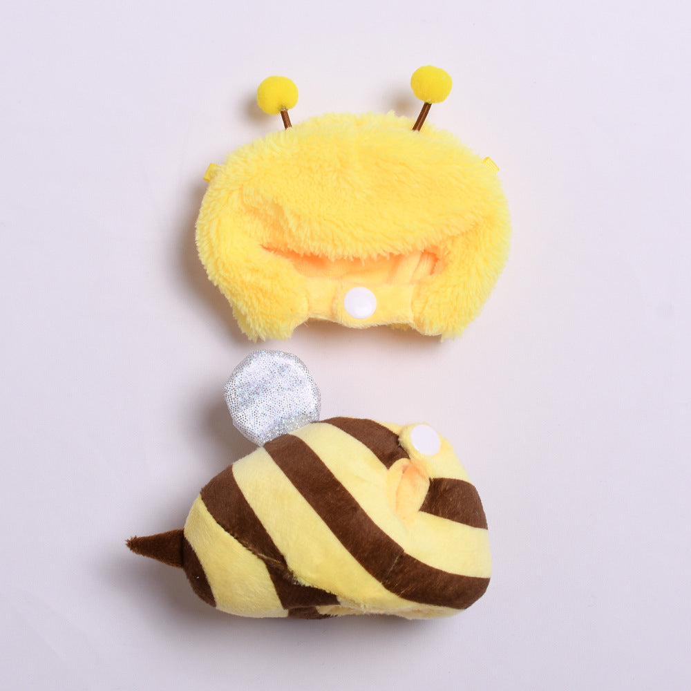 Handmade Labubu Outfit First and Second Generation Pendant Labubu Bee Dress Up Labubu Dress for Baby (not including dolls)