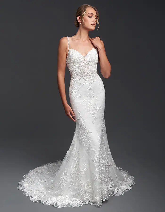 AerbaDress a beautiful sheath Wedding Dresses