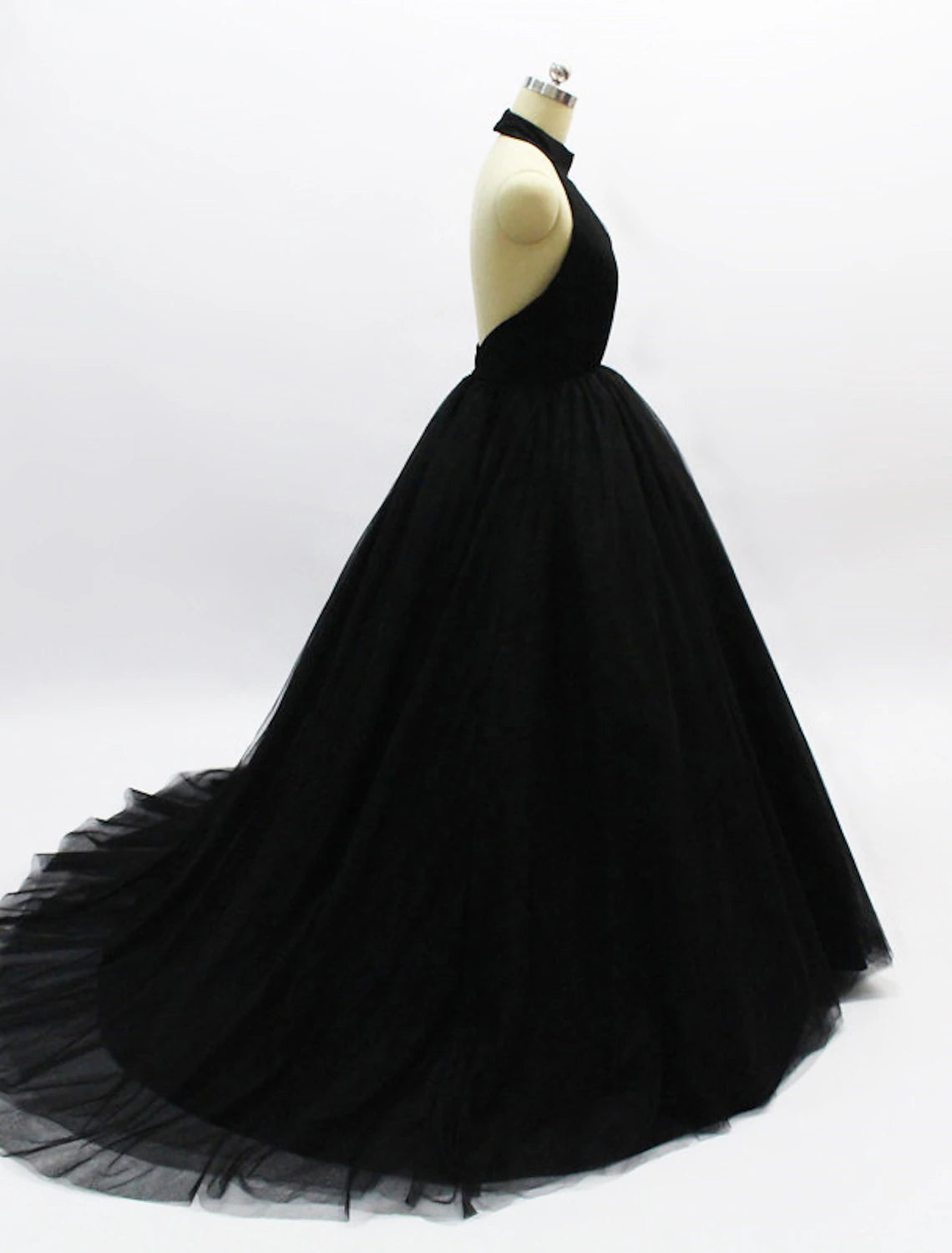 Ball Gown Evening Gown Minimalist Dress Quinceanera Formal Evening Court Train Sleeveless Sweetheart Tulle with Sleek