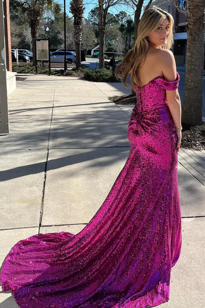 AerbaDress Fashion Sparkly Evening Dress Turquiose Corset Long Sequins Prom Dress