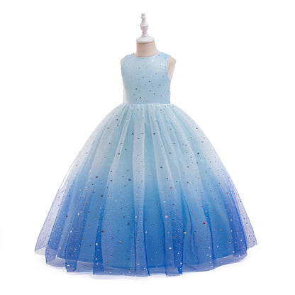 AERBA DRESS Wedding Flower Girl Dresses Tulle Dress Sparkle Pageant Dresses Princess Birthday Party Dress
