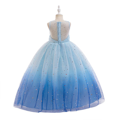 AERBA DRESS Wedding Flower Girl Dresses Tulle Dress Sparkle Pageant Dresses Princess Birthday Party Dress