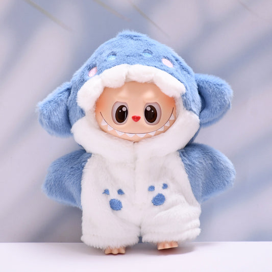 Handmade Labubu set can be paired with Labubu V1 Macaron and V2 seat shark jumpsuit (excluding dolls)