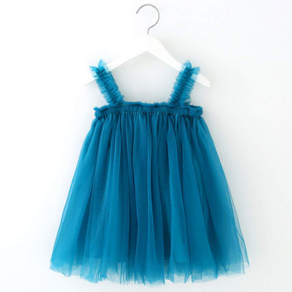 AERBA DRESS Wedding Flower Girl Dresses Layered Tulle Tutu Dress Baby Girl Rainbow Tutu Princess Skirt