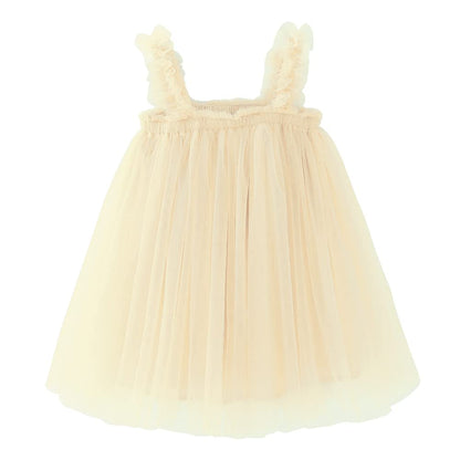 AERBA DRESS Wedding Flower Girl Dresses Layered Tulle Tutu Dress Baby Girl Rainbow Tutu Princess Skirt