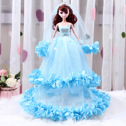 Aerba Large Confused Barbie Doll Children's Toy Boutique Birthday Gift Box Set Princess Girl