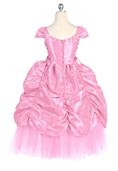 AERBA DRESS Wedding Flower Girl Dresses Cap sleeve Taffeta Embroidered Cinderella Dress Princess Dress