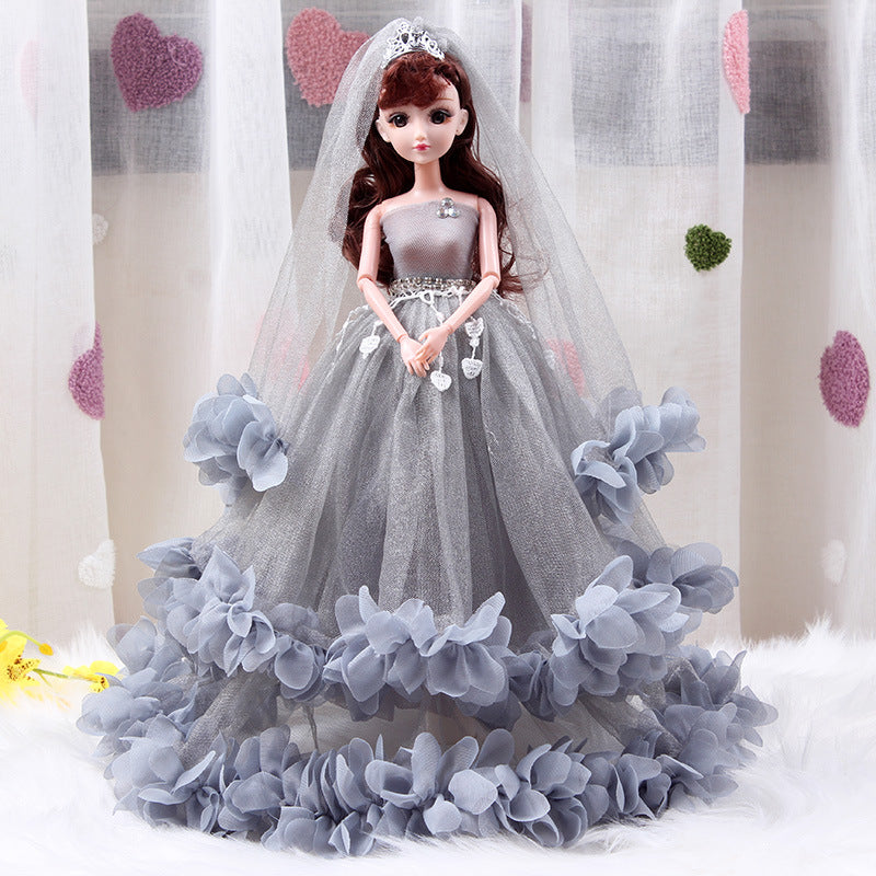 Aerba Large Confused Barbie Doll Children's Toy Boutique Birthday Gift Box Set Princess Girl