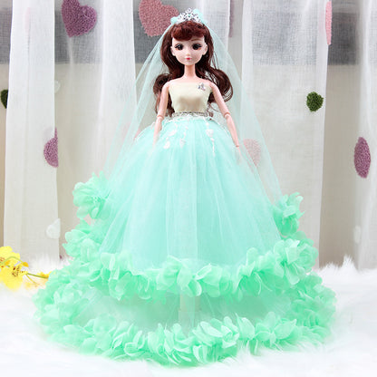 Aerba Large Confused Barbie Doll Children's Toy Boutique Birthday Gift Box Set Princess Girl