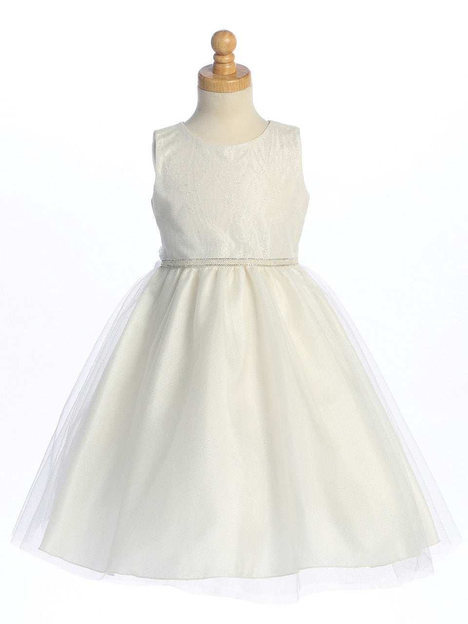 AERBA DRESS Wedding Flower Girl Dresses A Line Sleeveless Glitter Tulle Dress Princess Dress