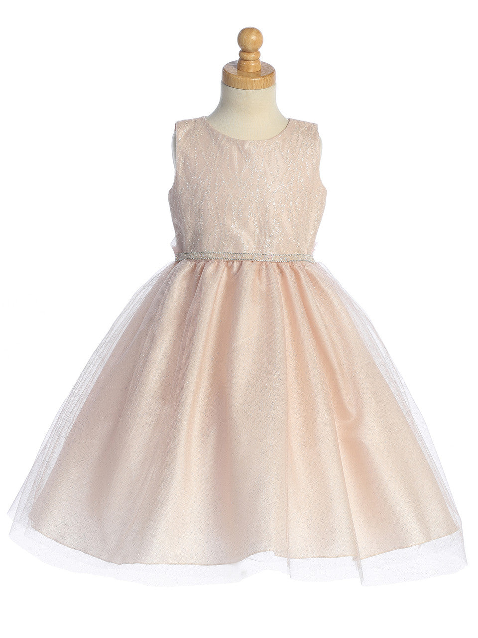 AERBA DRESS Wedding Flower Girl Dresses A Line Sleeveless Glitter Tulle Dress Princess Dress