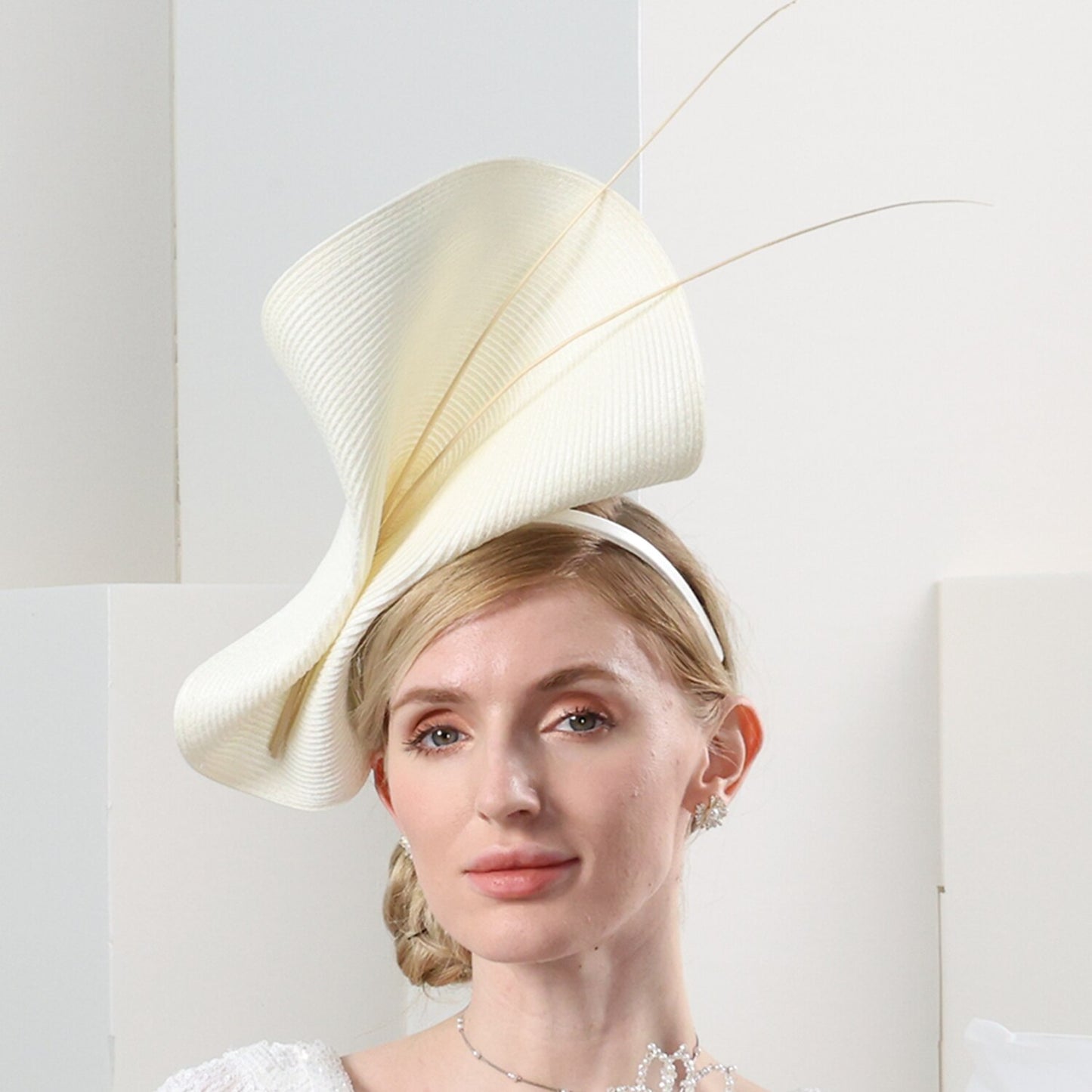 AerbaDress Hats Headwear Natural Fiber synthetic fibre Straw Hat Evening Party With Bowknot Cap Headpiece Headwear