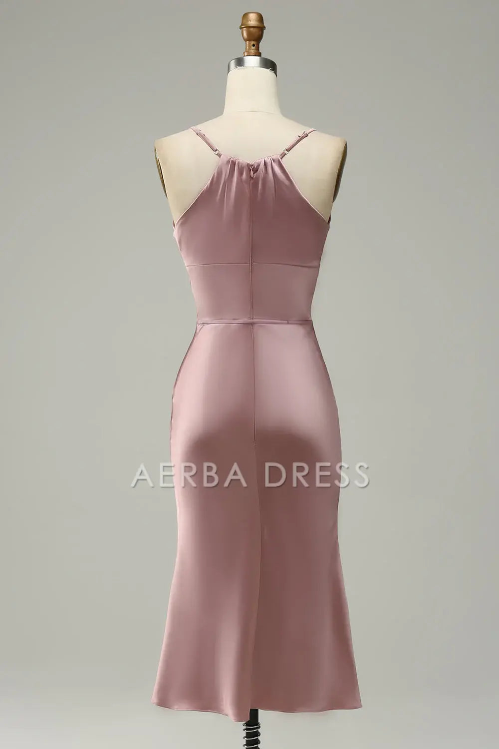 AERBA DRESS Formal Wear Dresses Elegant Simple Sheath Spaghetti Strap Sweetheart Short Skirt Prom Dress