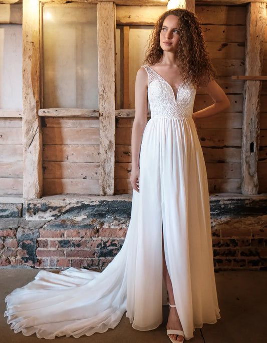 AerbaDress a beaded a-line style Wedding Dresses