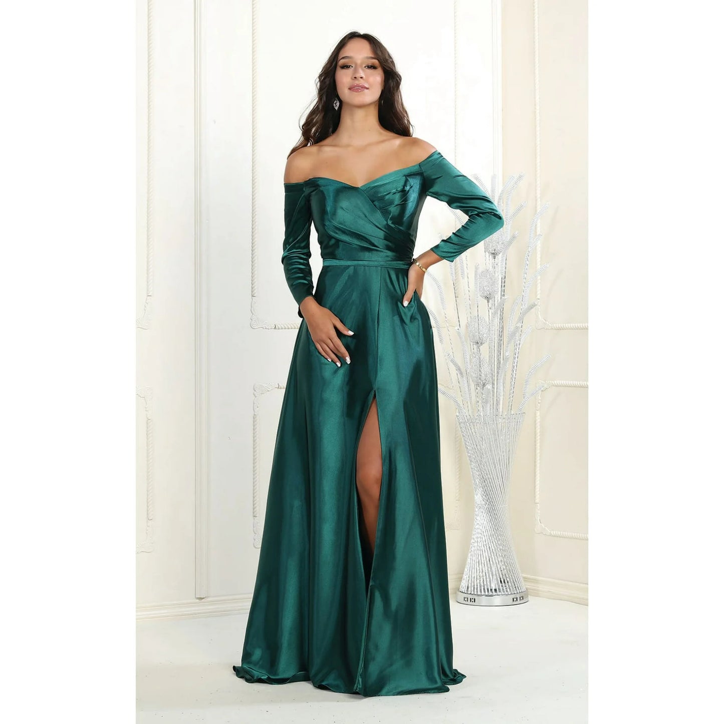 AerbaDress Elegant Prom Dresses Formal Dress Shops Inc Plus Size Dress For A Wedding Guest Hunter Green