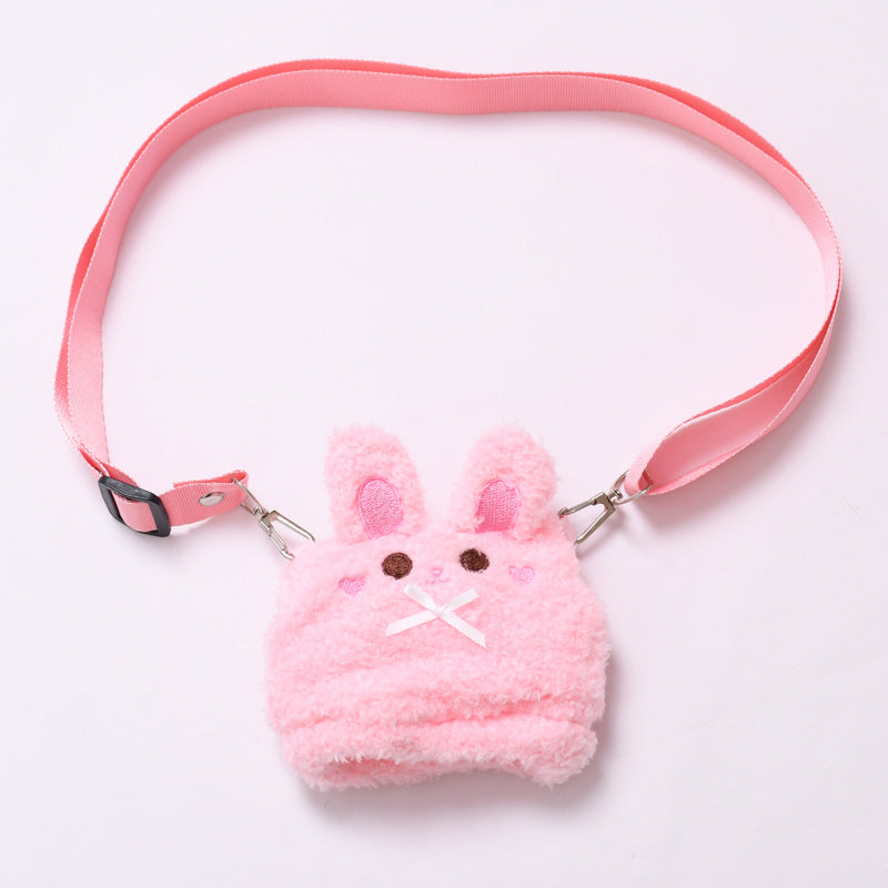 Handmade Labubu set can be paired with Labubu V1 Macaron and V2 seat pendants Labubu clothes small animals teddy bears crossbody bags Labubu doll clothing accessories (excluding dolls)