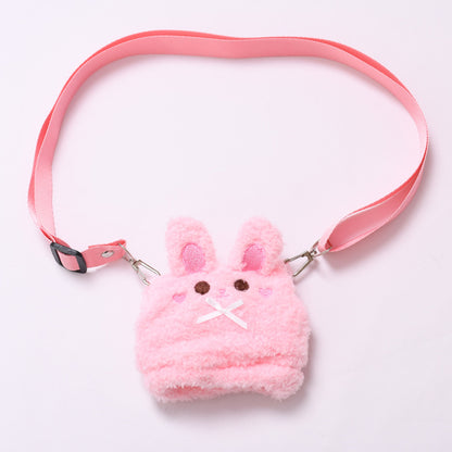 Handmade Labubu set can be paired with Labubu V1 Macaron and V2 seat pendants Labubu clothes small animals teddy bears crossbody bags Labubu doll clothing accessories (excluding dolls)