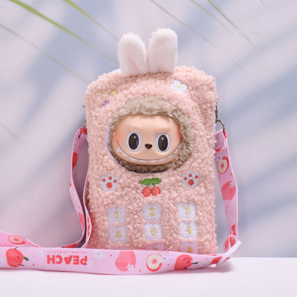 Handmade Labubu set can be paired with Labubu V1 Macaron and V2 seats gaming consoles mobile phones crossbody bags Labubu dolls clothing accessories (excluding dolls)