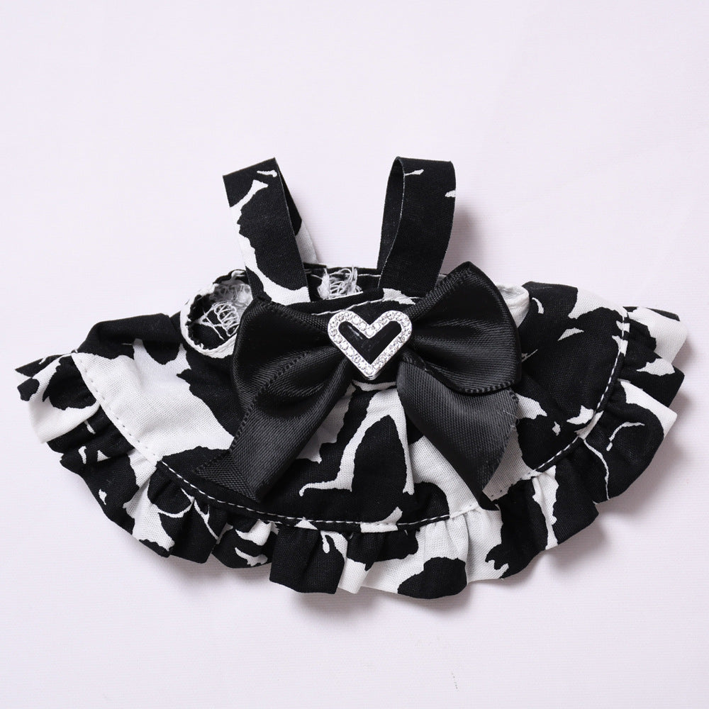 Handmade Labubu set can be paired with Labubu V1 Macaron and V2 seats heart dress set, Labubu doll dressing set (excluding dolls)