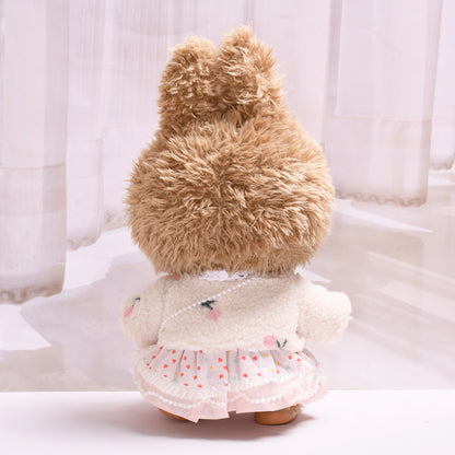 Handmade Labubu set can be paired with Labubu V1 Macaron and V2 seats 38cm plush plush plush toy clothes Spring Sakura set labubu replacement set baby clothes (excluding dolls)