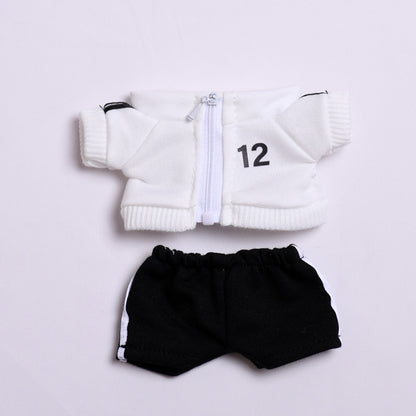 Handmade Labubu set can be paired with Labubu V1 Macaron and V2 seat sportswear set outerwear vinyl LABUBU baby clothes (excluding dolls)