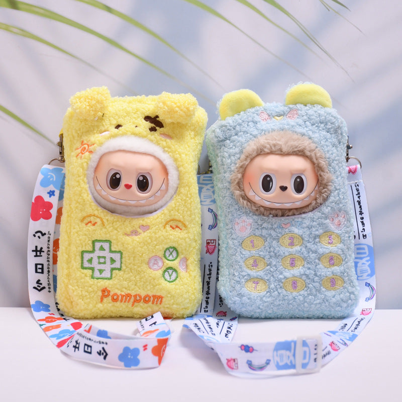 Handmade Labubu set can be paired with Labubu V1 Macaron and V2 seats gaming consoles mobile phones crossbody bags Labubu dolls clothing accessories (excluding dolls)