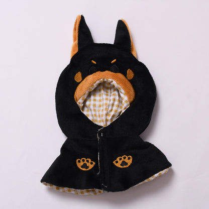 Handmade Labubu set can be paired with Labubu V1 Macaron and V2 seats featuring a Durbin cape and Labubu doll outfit (excluding dolls)