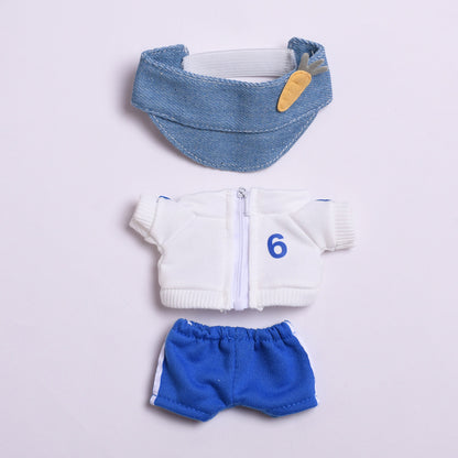 Handmade Labubu set can be paired with Labubu V1 Macaron and V2 seat sportswear set outerwear vinyl LABUBU baby clothes (excluding dolls)
