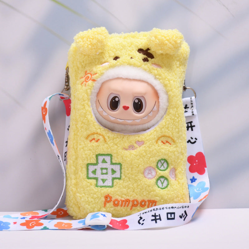 Handmade Labubu set can be paired with Labubu V1 Macaron and V2 seats gaming consoles mobile phones crossbody bags Labubu dolls clothing accessories (excluding dolls)