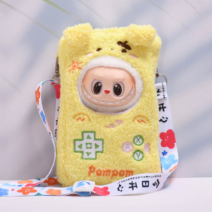 Handmade Labubu set can be paired with Labubu V1 Macaron and V2 seats gaming consoles mobile phones crossbody bags Labubu dolls clothing accessories (excluding dolls)