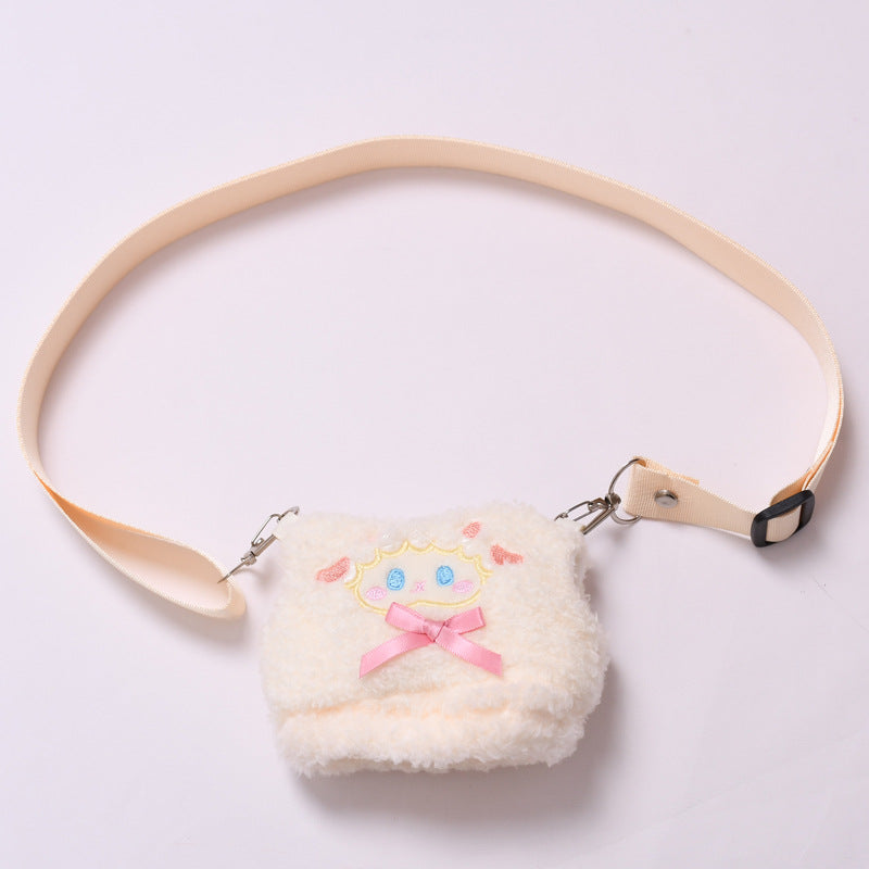 Handmade Labubu set can be paired with Labubu V1 Macaron and V2 seat pendants Labubu clothes small animals teddy bears crossbody bags Labubu doll clothing accessories (excluding dolls)