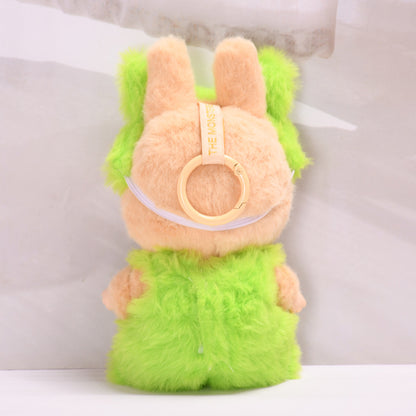 Handmade Labubu set can be paired with Labubu V1 Macaron and V2 seats and the BABY green frog two-piece set can be used as a Labubu doll dressing replacement (excluding dolls)