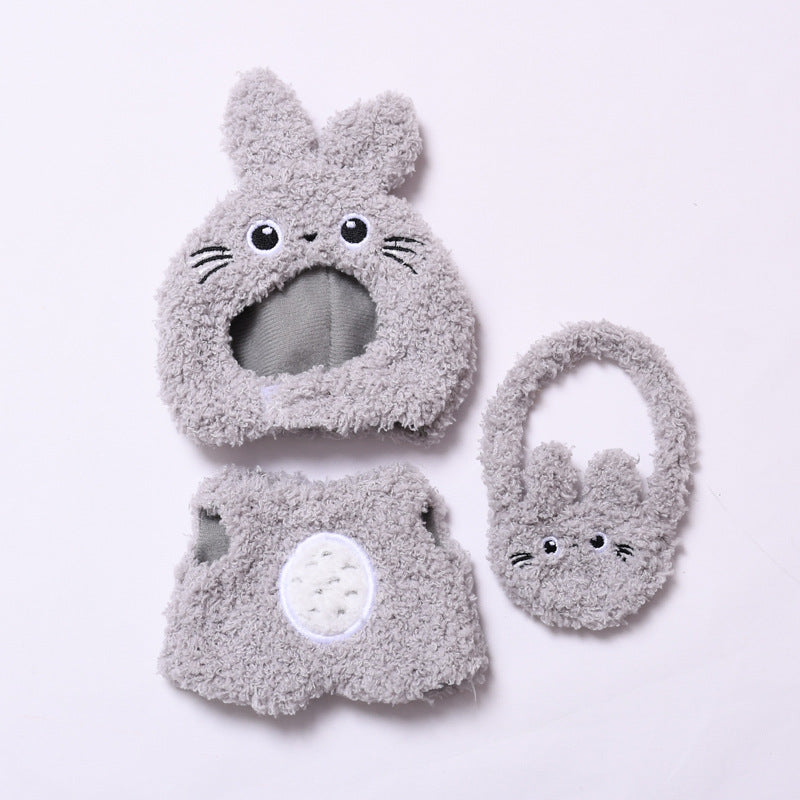 Handmade Labubu Outfit first and second generation pendant Labubu clothes plush three eyed monster dragon cat Labubu doll clothing replacement (not including dolls)