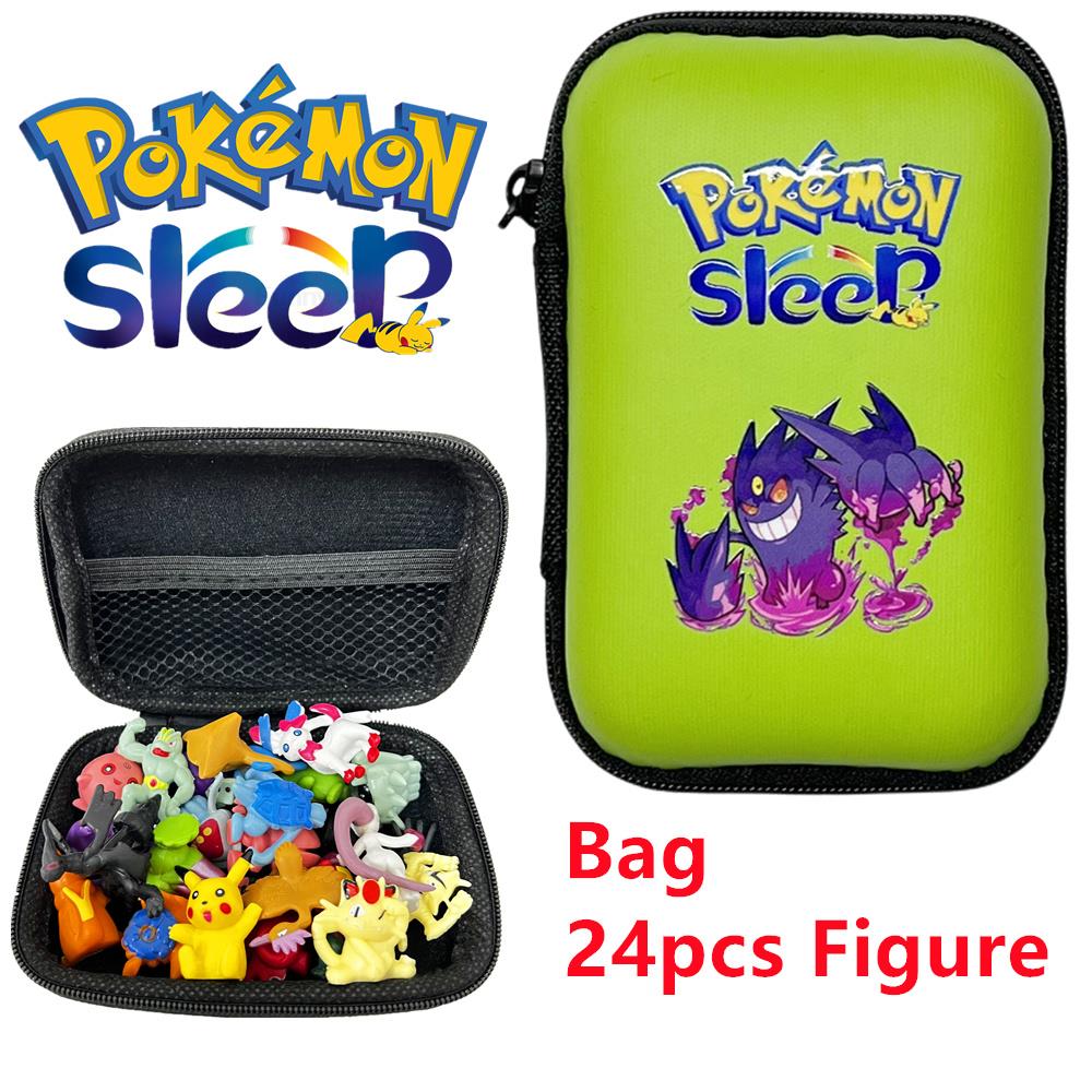 Aerba 24pcs/Bag Set 2-3cm Figures Toy Bulk Anime Mini Doll Figurine Small Pocket Monster Birthday Gift Toys