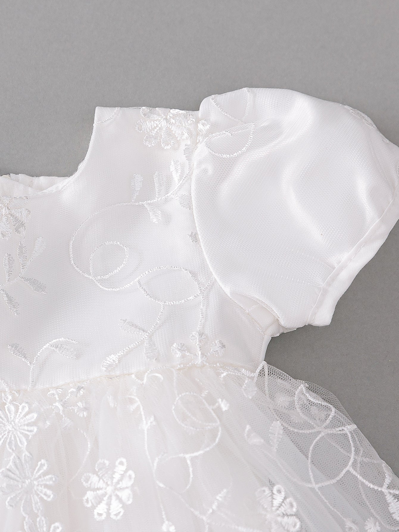 AERBA DRESS Wedding Flower Girl Dress Fashion Baby Girls Elegant Frock Kids Satin Birthday Party Long Dress Princess Dress