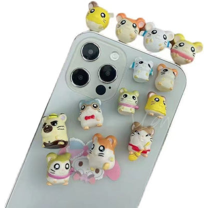 Aerba New Cute Japan Anime Basement Hamster House Series Figure Model Toys With 12PCS Doll Set Kids Children Gifts