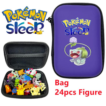 Aerba 24pcs/Bag Set 2-3cm Figures Toy Bulk Anime Mini Doll Figurine Small Pocket Monster Birthday Gift Toys
