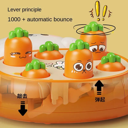 AERBA HOT SALE Cartoon Montessori Baby Toys Toddler Educational Birthday Gift Animal Theme Knocking Game Parent Child Board Hammering Game