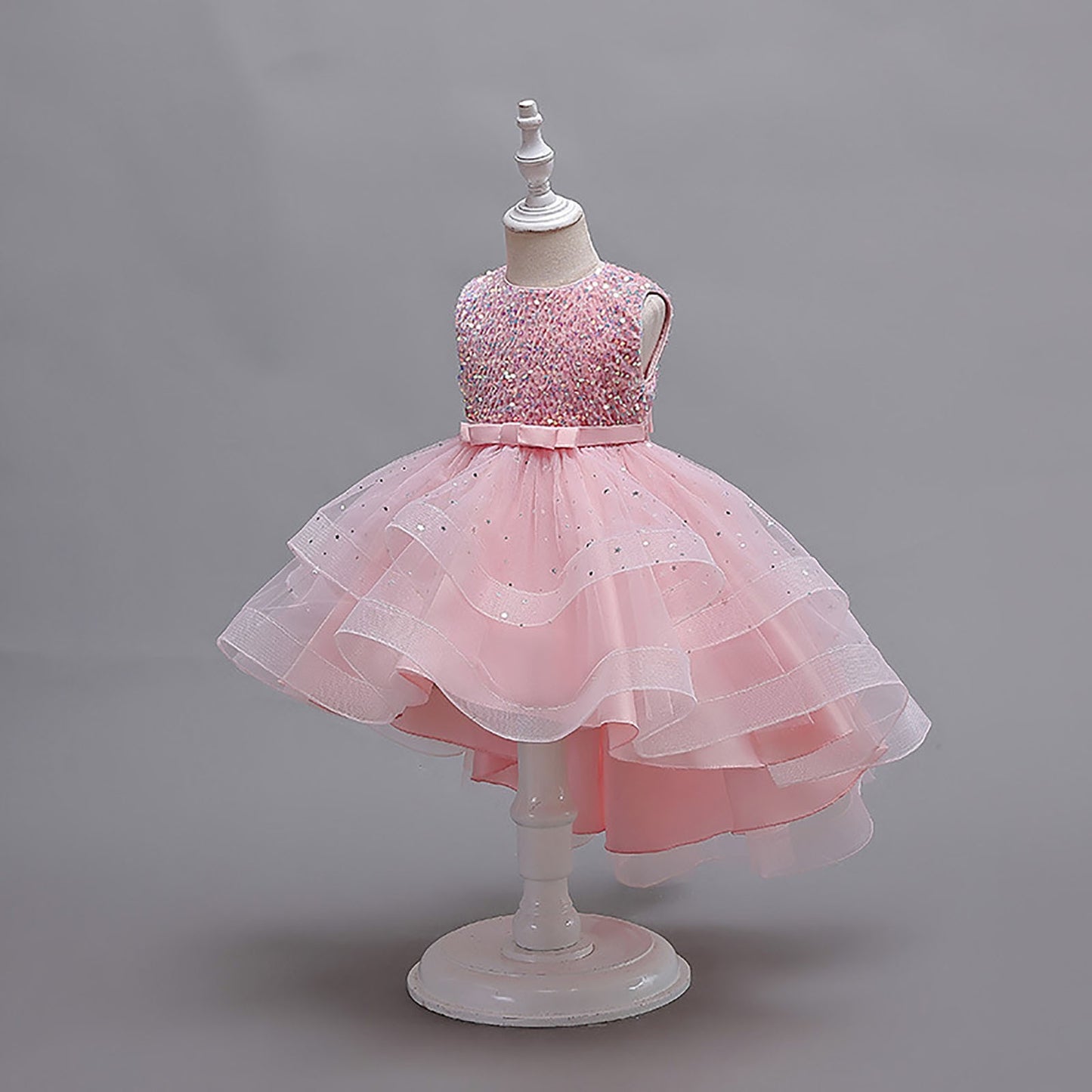 AERBA DRESS Wedding Flower Girl Dress Baby Girls Christmas New Year Dresses Flower Girl Dress Sequins Kids Birthday Dresses
