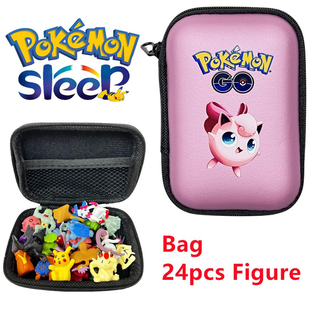 Aerba 24pcs/Bag Set 2-3cm Figures Toy Bulk Anime Mini Doll Figurine Small Pocket Monster Birthday Gift Toys