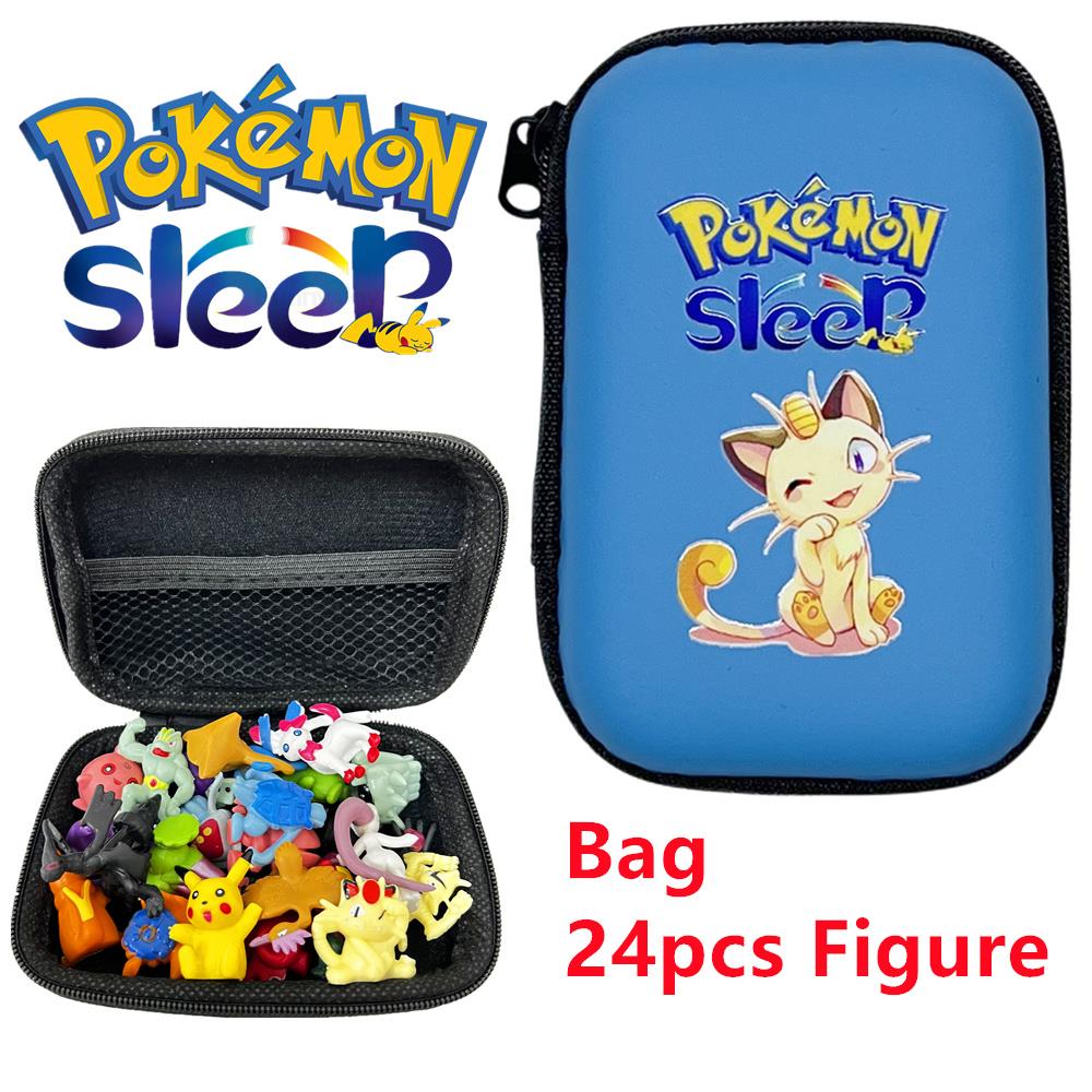 Aerba 24pcs/Bag Set 2-3cm Figures Toy Bulk Anime Mini Doll Figurine Small Pocket Monster Birthday Gift Toys