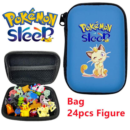 Aerba 24pcs/Bag Set 2-3cm Figures Toy Bulk Anime Mini Doll Figurine Small Pocket Monster Birthday Gift Toys