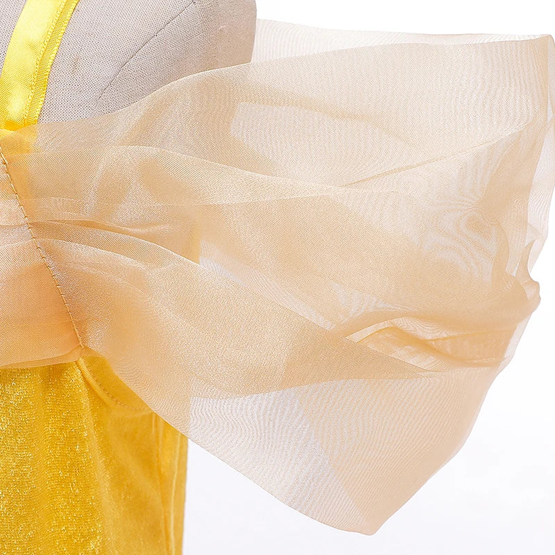 AERBA DRESS Wedding Flower Girl Dress Princess Dress Kids Cosplay Costumes for Girls  Fancy Elegant Gown Fairy Beauty Halloween Party Dress