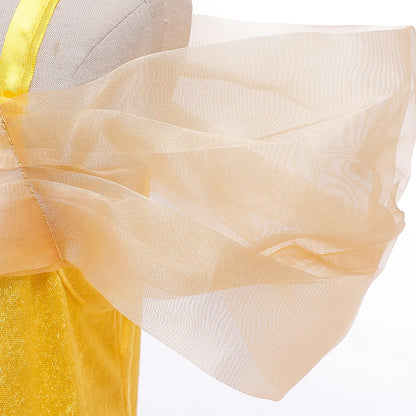 AERBA DRESS Wedding Flower Girl Dress Princess Dress Kids Cosplay Costumes for Girls  Fancy Elegant Gown Fairy Beauty Halloween Party Dress