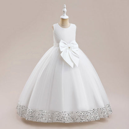 AERBA DRESS Wedding Flower Girl Dress New Girl'S Dress Lace Wedding Party To Attend The Event Elegant Sweet Dress Formal Dresses Princess dress
